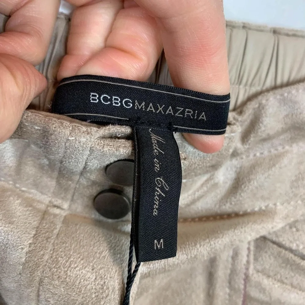 BCBGMaxAzria Mora Faux Suede Mini Skirt - Picture 4 of 7